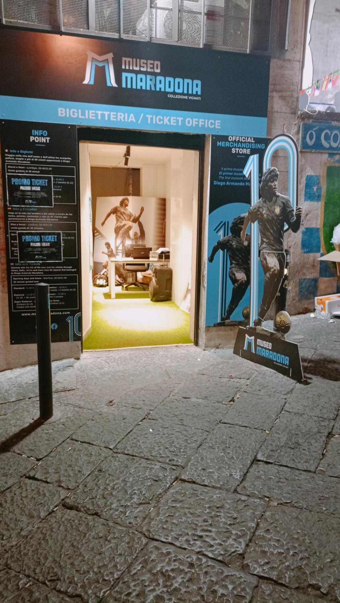 Ferienwohnung La Mano De Dios Neapel Exterior foto
